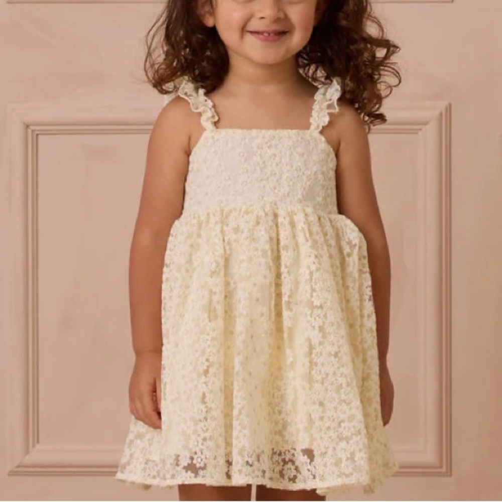 MARA DRESS EMBROIDERED DAISY TULLE I NORALEE | Sz 4
